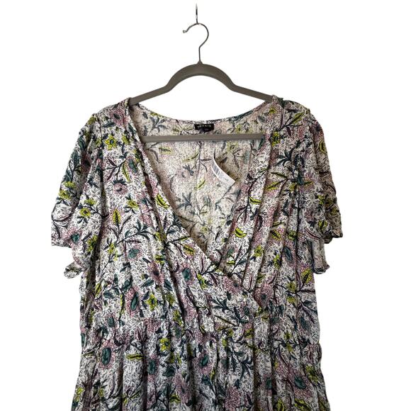 NWT Torrid Midi Swiss Dot Flutter Dress- Size 2X - Picture 9 of 12